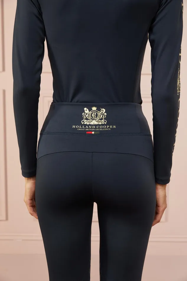 Holland Cooper Sport Legging Slate Women Leggings Holland Cooper Sport Legging Slate Women Leggings