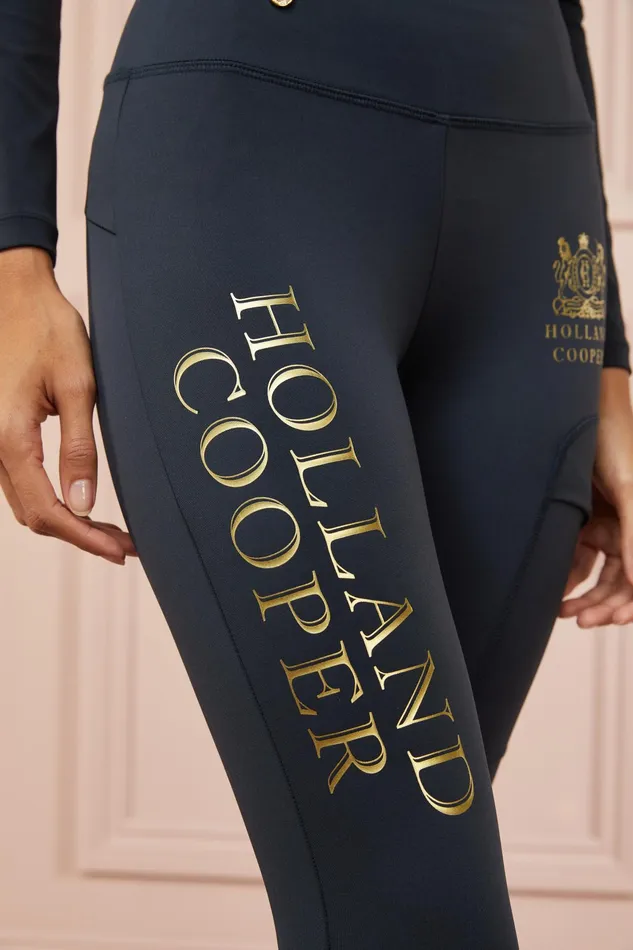 Holland Cooper Sport Legging Slate Women Leggings Holland Cooper Sport Legging Slate Women Leggings