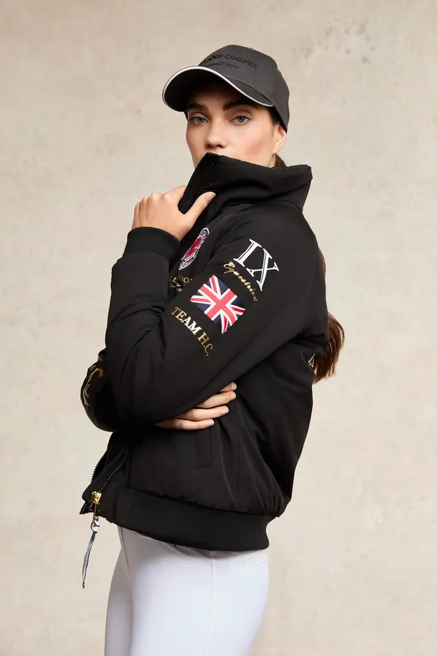 Holland Cooper Team HC Jacket Black Women Jackets