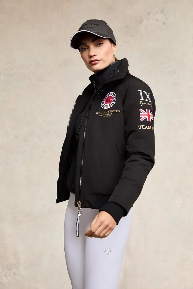 Holland Cooper Team HC Jacket Black Women Jackets