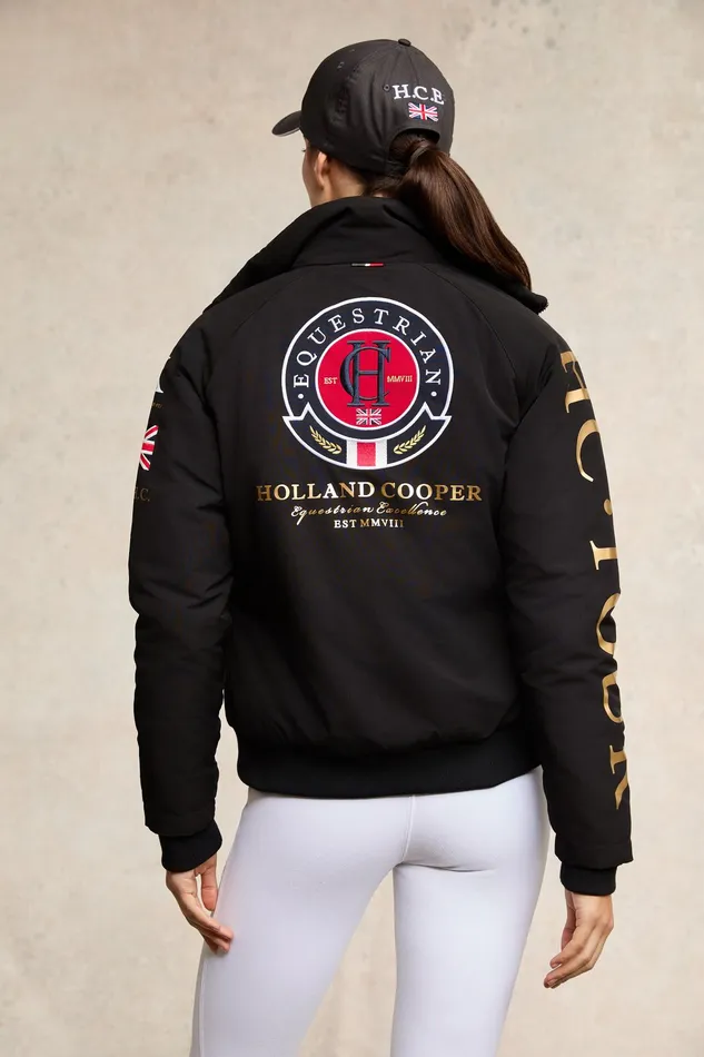 Holland Cooper Team HC Jacket Black Women Jackets
