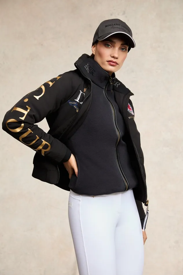 Holland Cooper Team HC Jacket Black Women Jackets