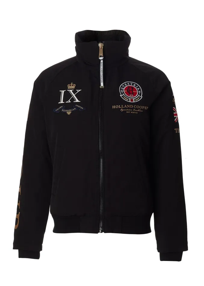 Holland Cooper Team HC Jacket Black Women Jackets
