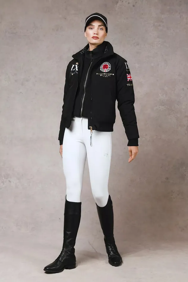 Holland Cooper Team HC Jacket Black Women Jackets