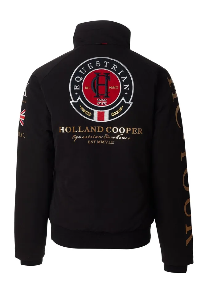 Holland Cooper Team HC Jacket Black Women Jackets