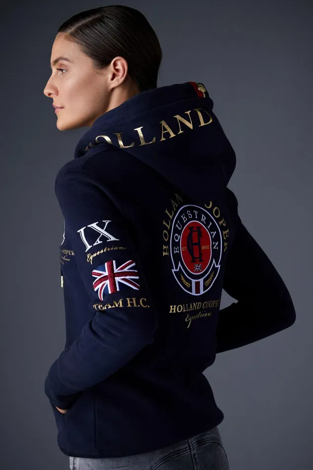 Holland Cooper Team Hoodie Women Hoodies Holland Cooper Team Hoodie Women Hoodies