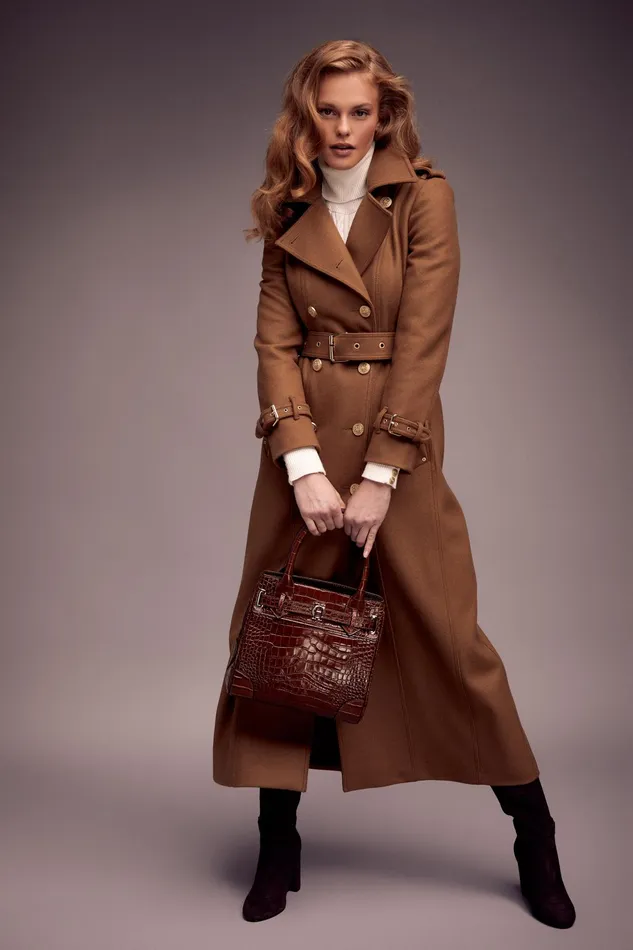 Holland Cooper The Brompton Mini Tote Tan Croc Women Bags