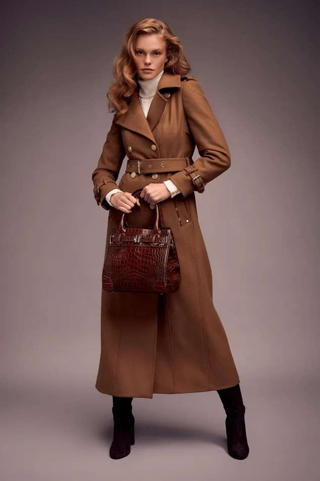 Holland Cooper The Brompton Mini Tote Tan Croc Women Bags