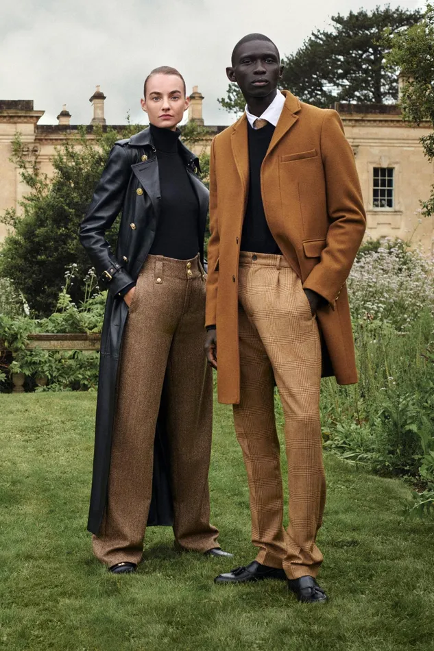 Holland Cooper The Classic Trouser Tawny Men Tailored Trousers