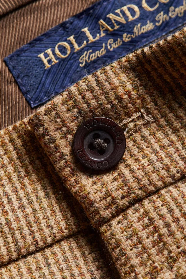 Holland Cooper The Classic Trouser Tawny Men Tailored Trousers Holland Cooper The Classic Trouser Tawny Men Tailored Trousers