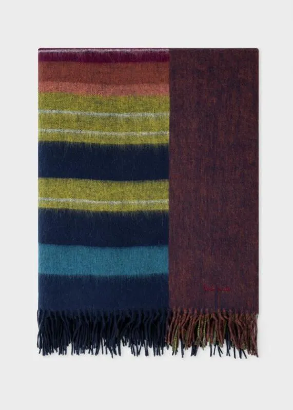 Home Lambswool Blanket Paul Smith Decorative Accessories