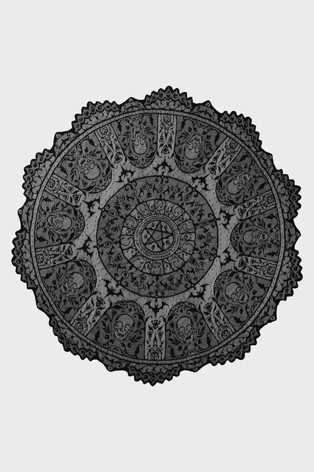 Homeware Tableware Killstar Asra Lace Tablecloth