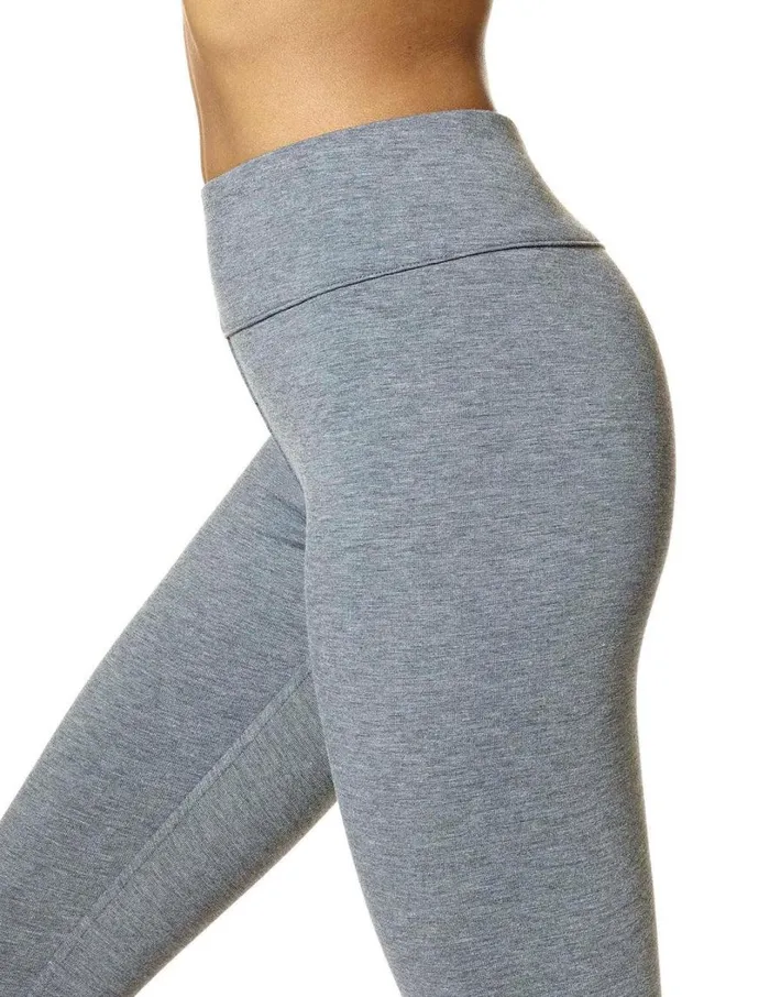 Hue Reset Reversible Ponte Legging Blackgrey Women Cotton