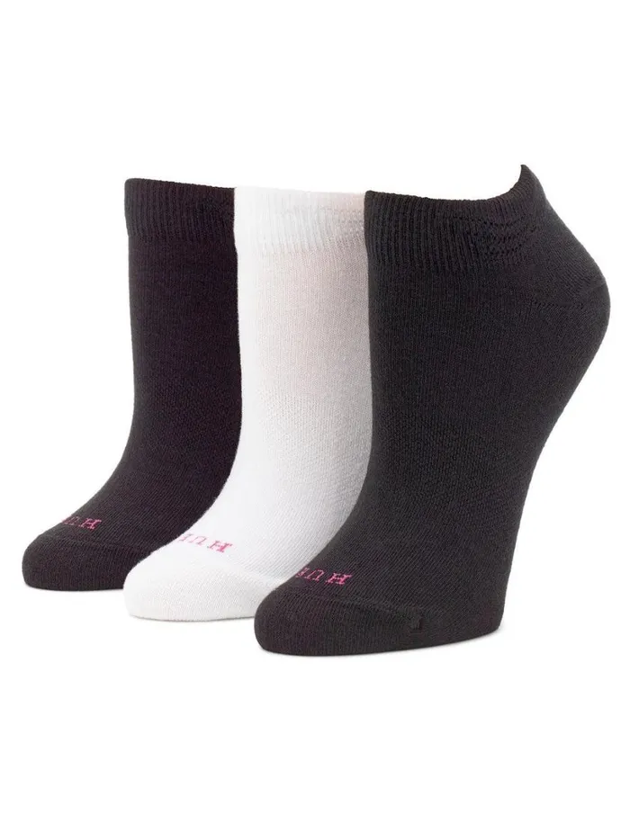 Hue The Perfect Sneaker LowCut 3 Pair Pack Blackwhite Women Sporty