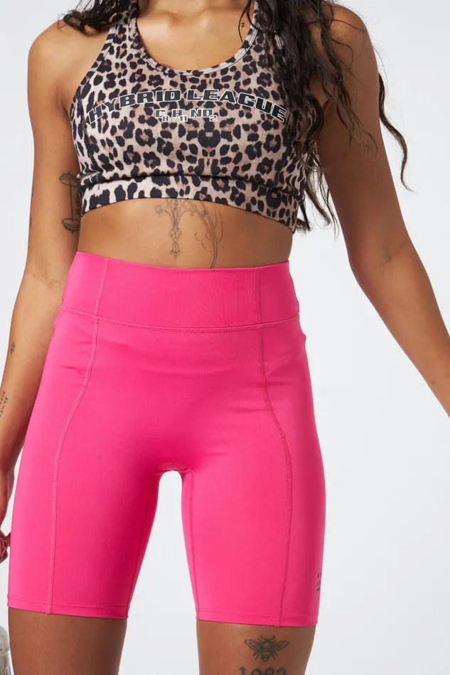 Hybridhl Shorts 8211 Fuchsia Purple Women Cras Trousers