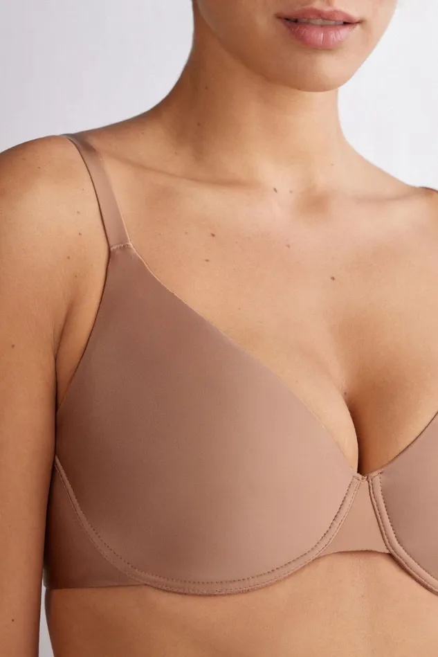 Intimissimi Balconette Women Francesca Ultimate TShirt Balconette Bra Natural 417i 8211 Marrone Cappuccino