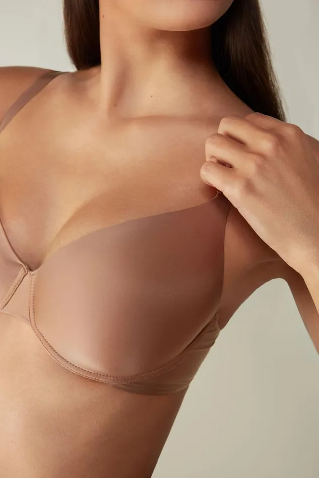 Intimissimi Balconette Women Francesca Ultimate TShirt Balconette Bra Natural 417i 8211 Marrone Cappuccino