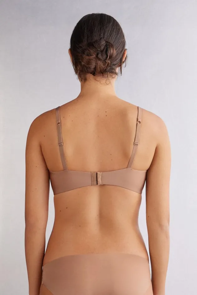 Intimissimi Balconette Women Francesca Ultimate TShirt Balconette Bra Natural 417i 8211 Marrone Cappuccino
