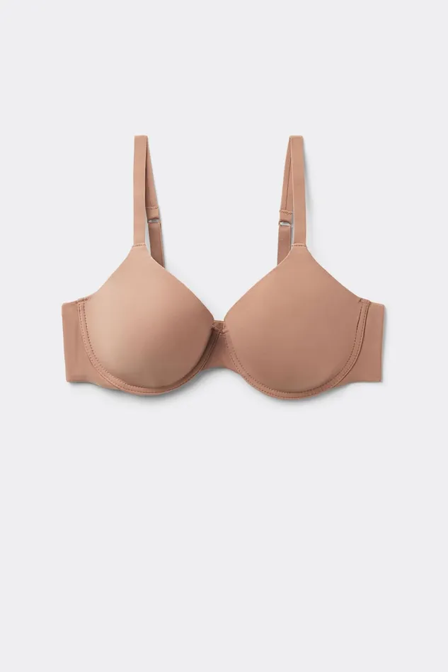 Intimissimi Balconette Women Francesca Ultimate TShirt Balconette Bra Natural 417i 8211 Marrone Cappuccino