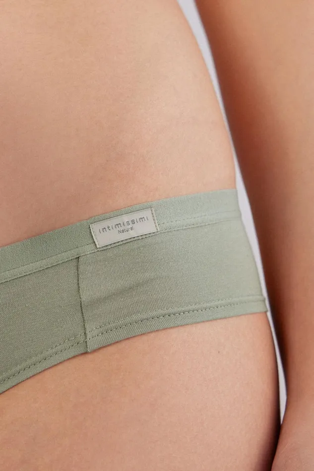 Intimissimi Bikini Panties Women Cotton Panties Green 657j 8211 Fade Green
