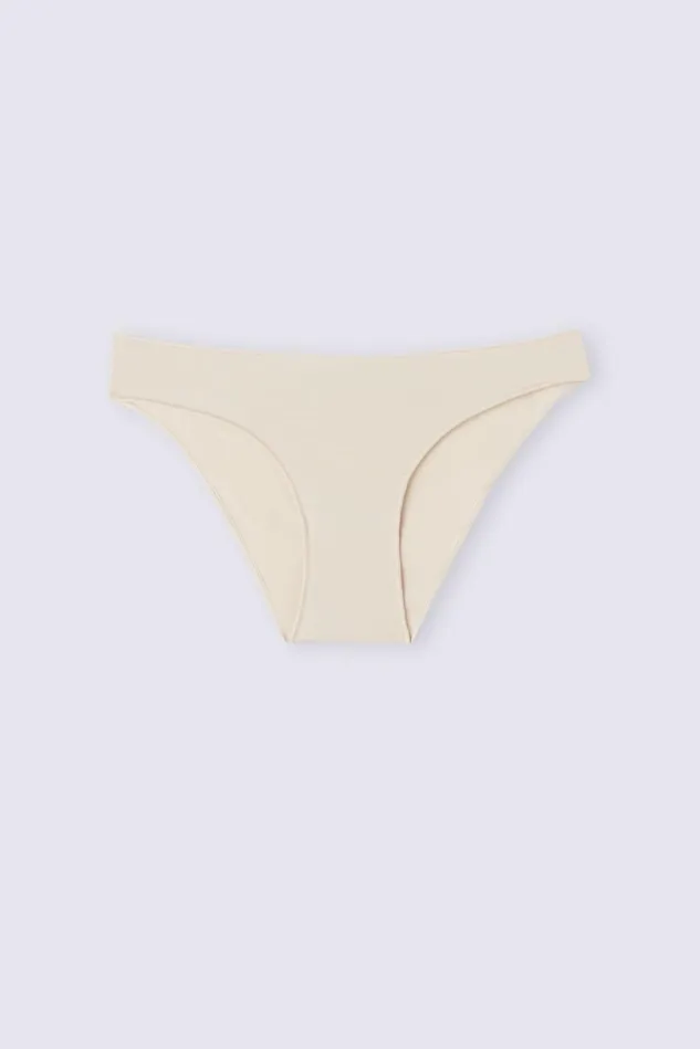 Intimissimi Bikini Panties Women Low Rise Cotton Panties Natural 2280 8211 Avorio Crema