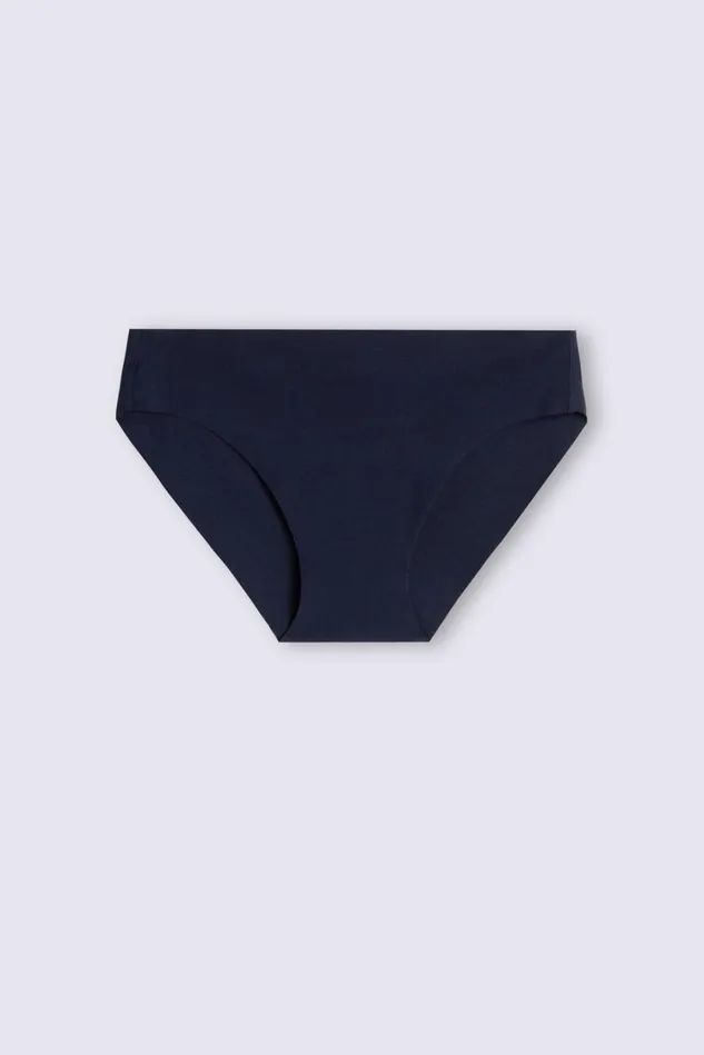 Intimissimi Bikini Panties Women Seamless Cotton Panties Blue 1467 8211 Intense Blue