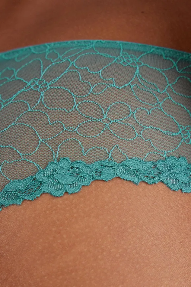 Intimissimi Boyshorts and Hipsters Women In Full Bloom Hipster Brazilian Blue 654j 8211 Lagoon Blue