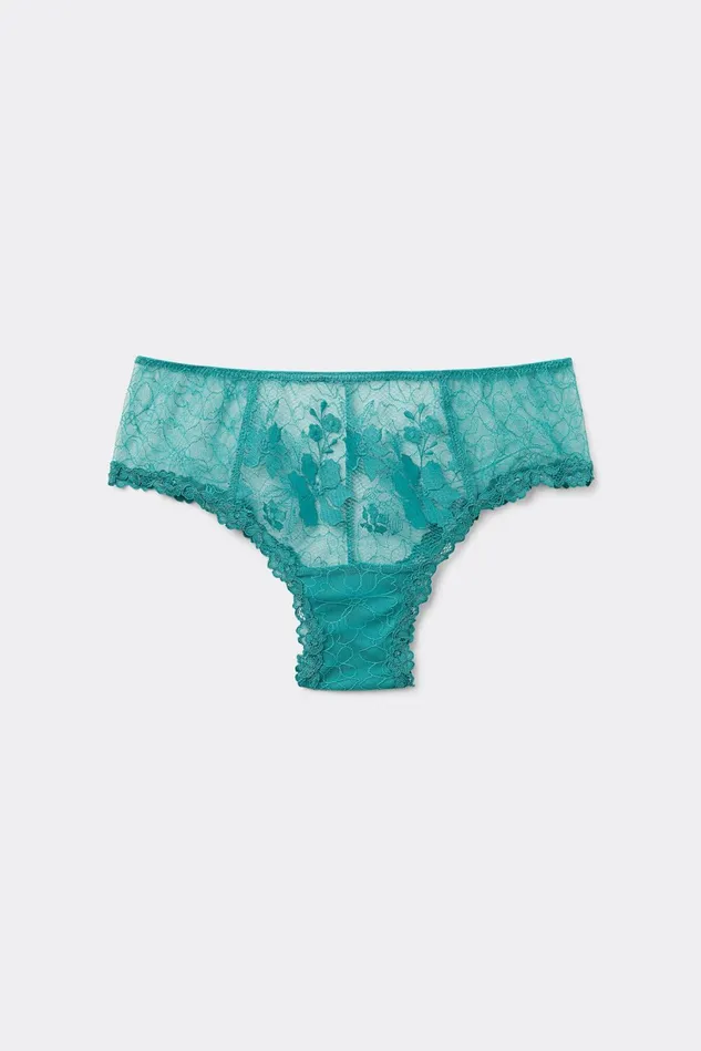 Intimissimi Boyshorts and Hipsters Women In Full Bloom Hipster Brazilian Blue 654j 8211 Lagoon Blue