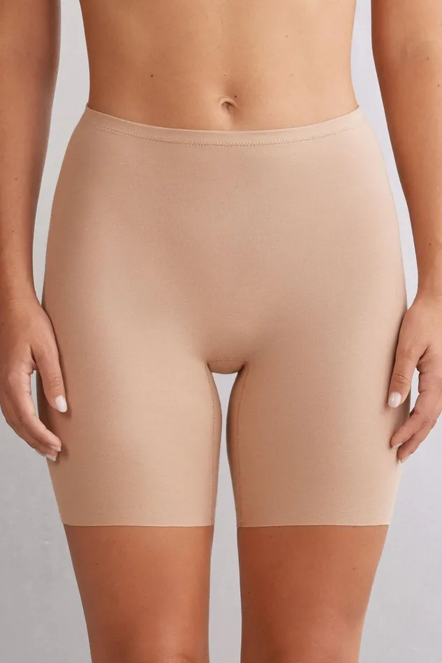 Intimissimi Boyshorts and Hipsters Women Raw Edge Seamless Cotton Shorts Natural 044 8211 Honey Soft Beige Intimissimi Boyshorts and Hipsters Women Raw Edge Seamless Cotton Shorts Natural 044 8211 Honey Soft Beige