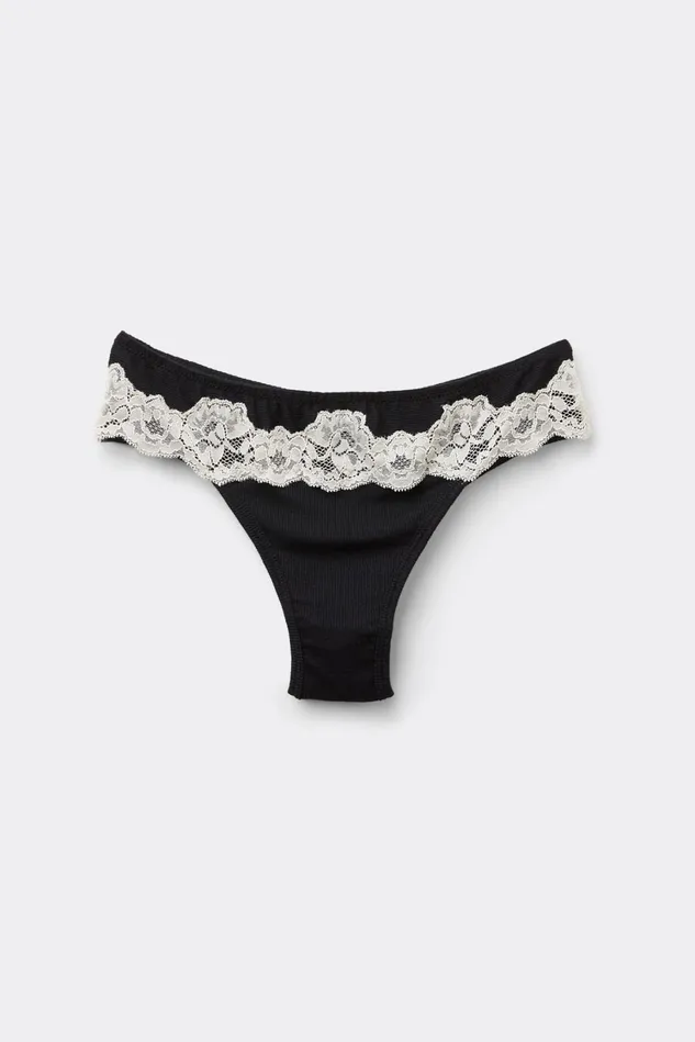Intimissimi Brazilian Cut Women Effortless Beauty Brazilian Black 768j 8211 Nerocream