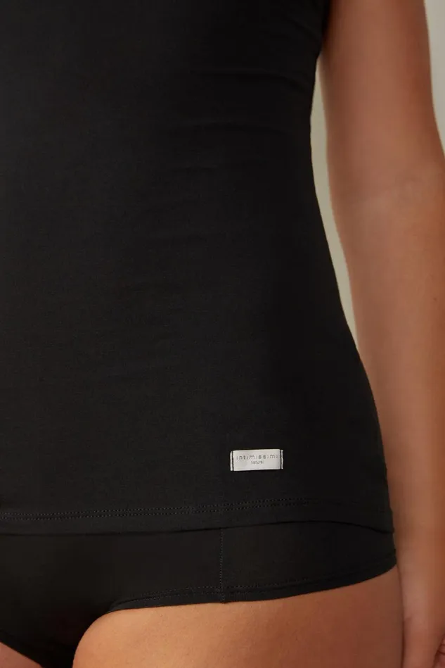 Intimissimi Camisoles Tank Tops Women Cotton Tank Top Black 019 8211 Black