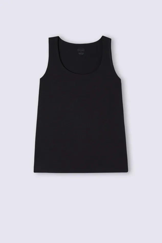 Intimissimi Camisoles Tank Tops Women Long Micromodal Tank Top Black 019 8211 Black