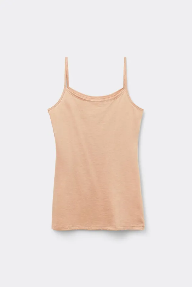 Intimissimi Camisoles Tank Tops Women Ultrafresh Cotton Camisole Natural 044 8211 Honey Soft Beige