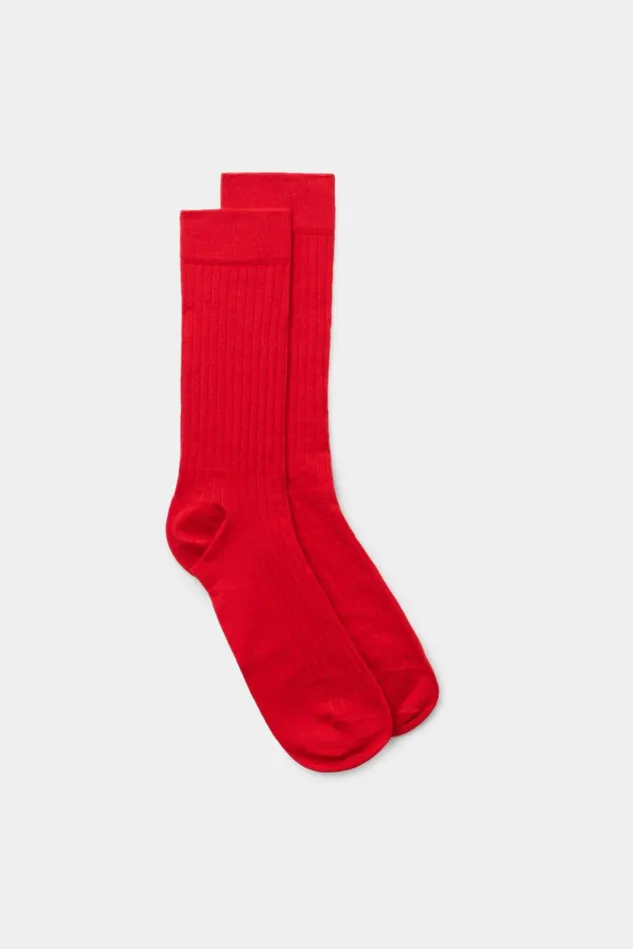 Intimissimi Short Socks Men Ribbed Soft Cotton Short Socks Red 766j 8211 Rosso Intenso Intimissimi Short Socks Men Ribbed Soft Cotton Short Socks Red 766j 8211 Rosso Intenso