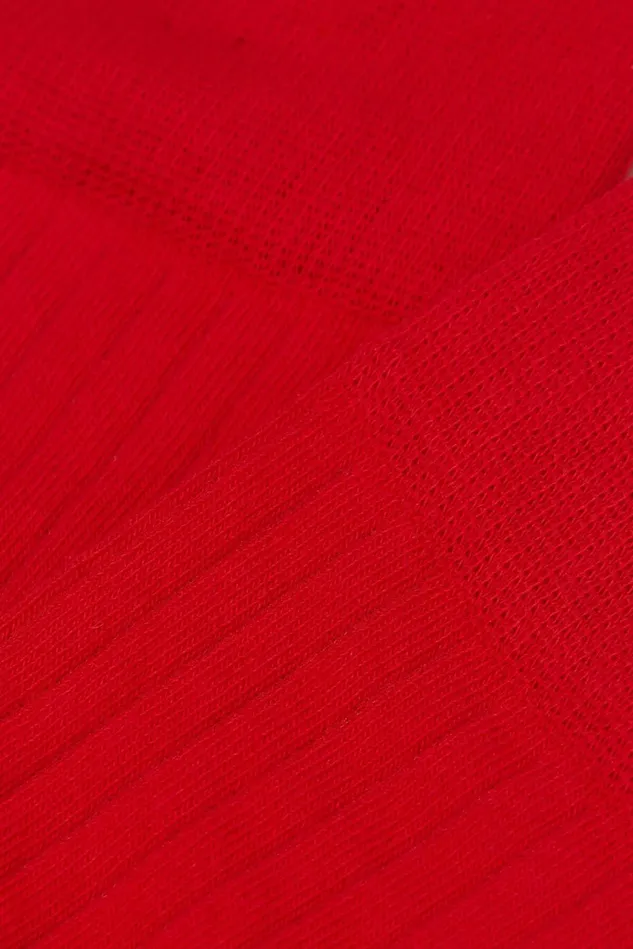 Intimissimi Short Socks Men Ribbed Soft Cotton Short Socks Red 766j 8211 Rosso Intenso