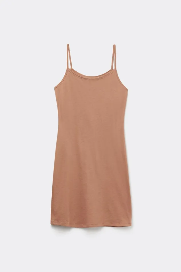 Intimissimi Slips Babydolls Women Ultrafresh Cotton Chemise Natural 417i 8211 Marrone Cappuccino