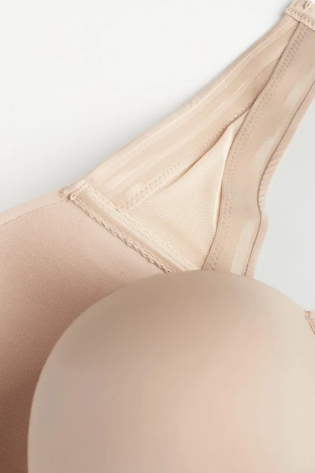 Intimissimi Strapless Bandeau Women Laura Bandeau Bra In Ultralight Microfiber Natural 044 8211 Honey Soft Beige