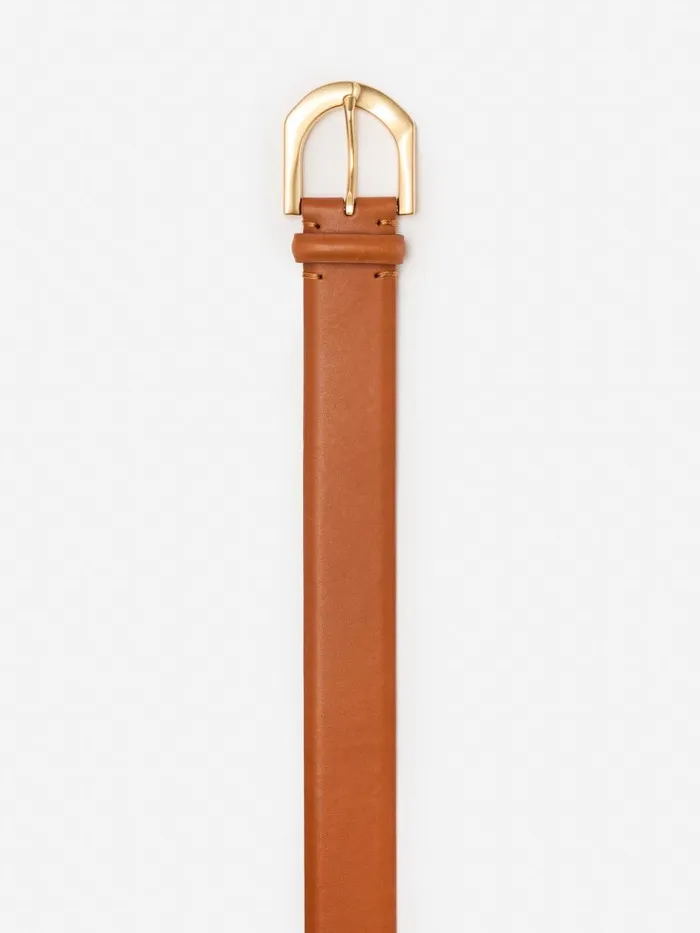 JMcLaughlin Bellport Leather Belt Dark Vachetta Women Belts JMcLaughlin Bellport Leather Belt Dark Vachetta Women Belts