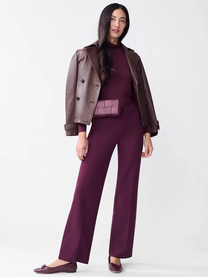 JMcLaughlin Carter Pants Burgundy Women Pants JMcLaughlin Carter Pants Burgundy Women Pants