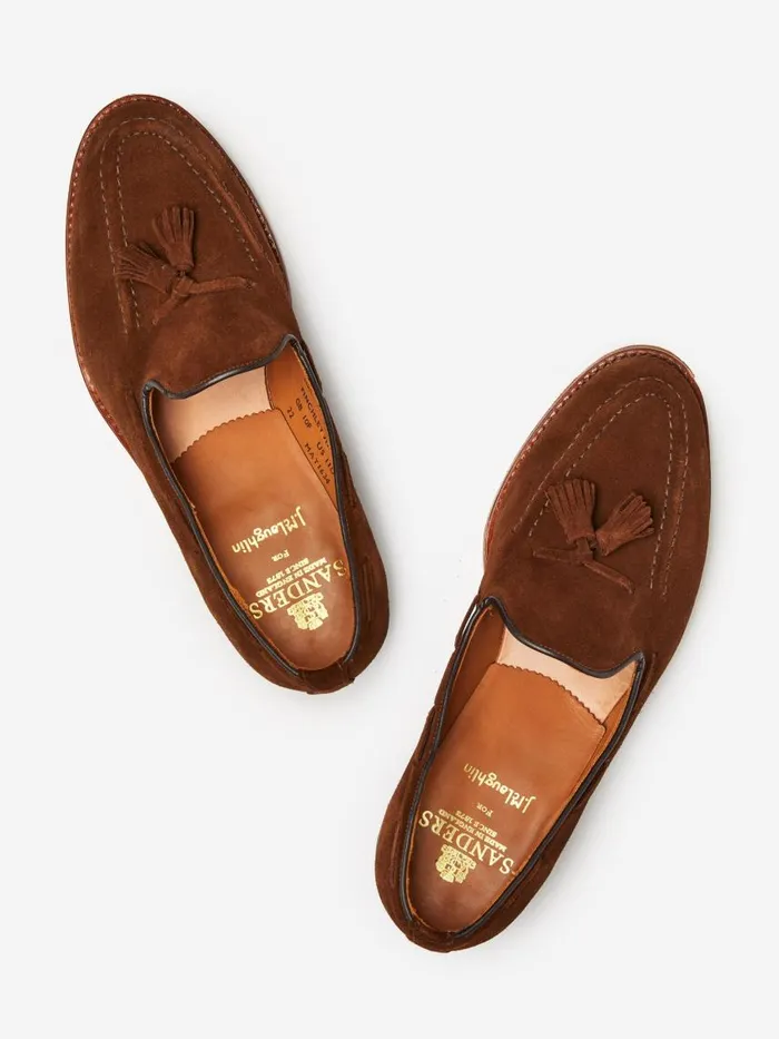 JMcLaughlin Finchley Suede Loafers Brown Men Loafers JMcLaughlin Finchley Suede Loafers Brown Men Loafers