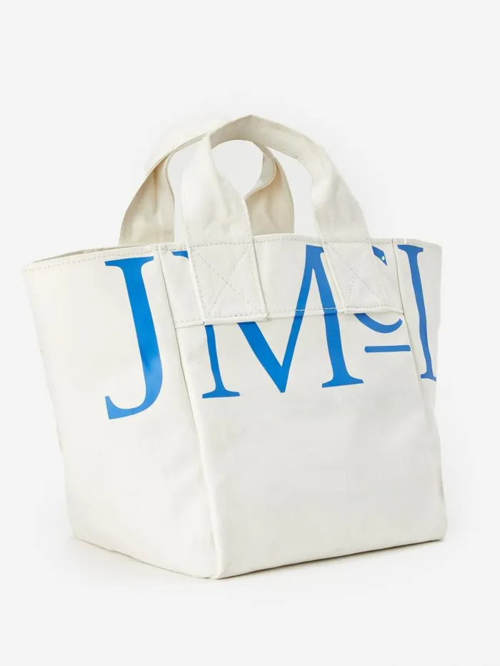 JMcLaughlin JMcLaughlin Logo Tote Bag Off White WomenMen Totes JMcLaughlin JMcLaughlin Logo Tote Bag Off White WomenMen Totes