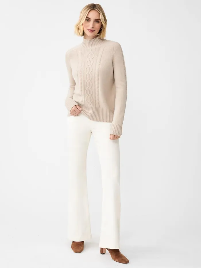 JMcLaughlin Normandy Sweater Light Taupe Women Sweaters JMcLaughlin Normandy Sweater Light Taupe Women Sweaters