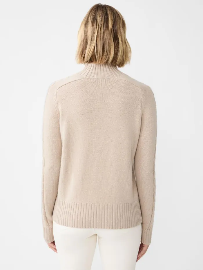 JMcLaughlin Normandy Sweater Light Taupe Women Sweaters JMcLaughlin Normandy Sweater Light Taupe Women Sweaters