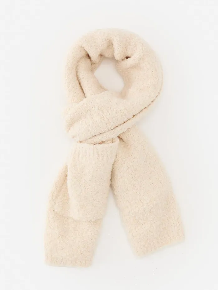 JMcLaughlin Verbier Scarf Cream Women Scarves JMcLaughlin Verbier Scarf Cream Women Scarves