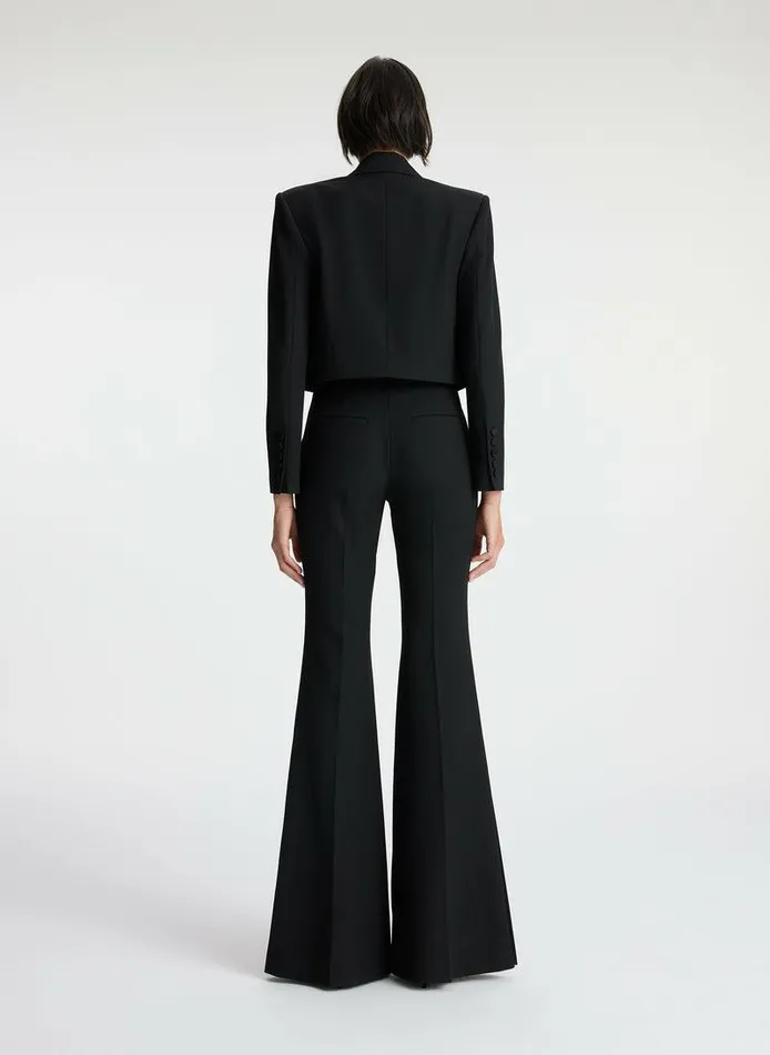 Jackets and Coats Women ALC Anderson Cropped Tuxedo Jacket Black Jackets and Coats Women ALC Anderson Cropped Tuxedo Jacket Black