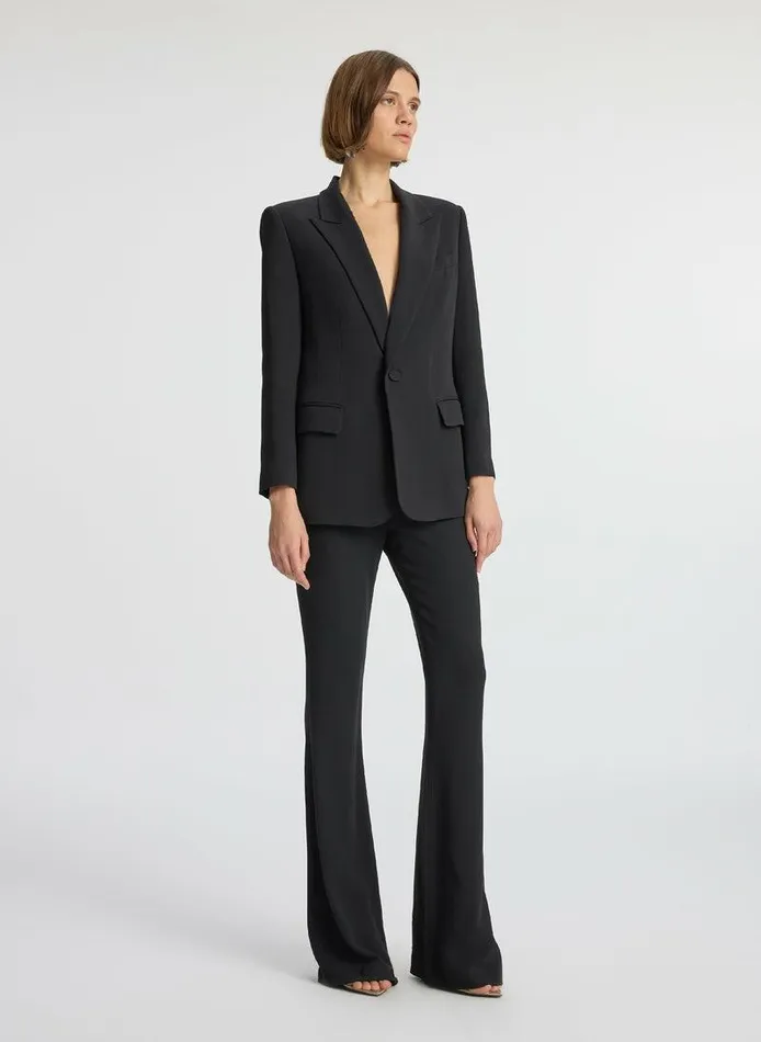 Jackets and Coats Women ALC Sophie II Stretch Tailored Pant Black