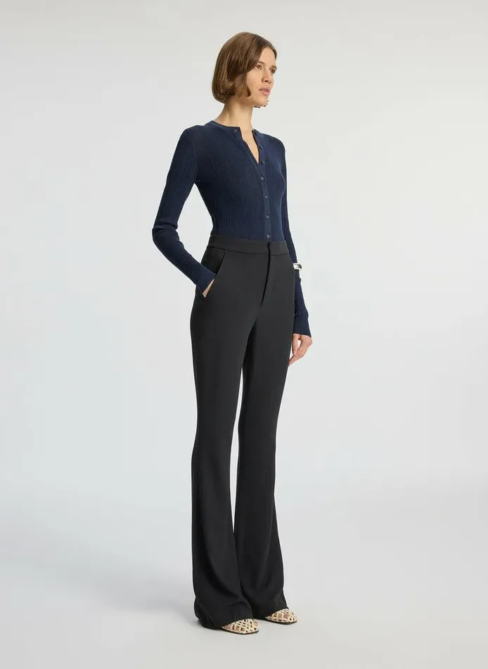 Jackets and Coats Women ALC Sophie II Stretch Tailored Pant Black Jackets and Coats Women ALC Sophie II Stretch Tailored Pant Black