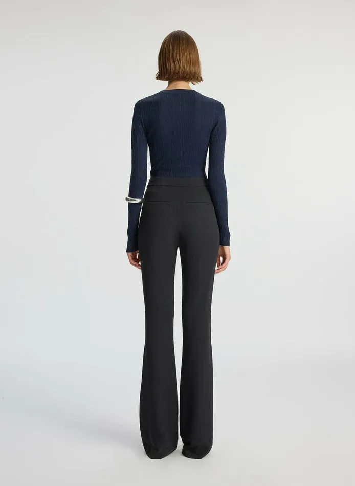 Jackets and Coats Women ALC Sophie II Stretch Tailored Pant Black Jackets and Coats Women ALC Sophie II Stretch Tailored Pant Black