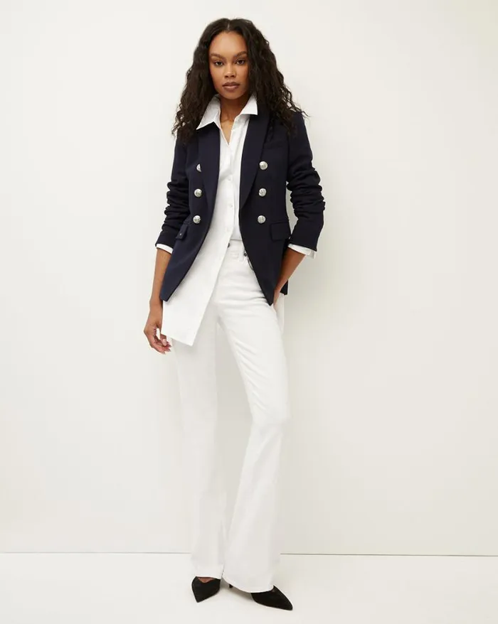 Jackets and Outerwear ShopJackets Veronica Beard Miller Dickey Jacket Black With Gold Buttons