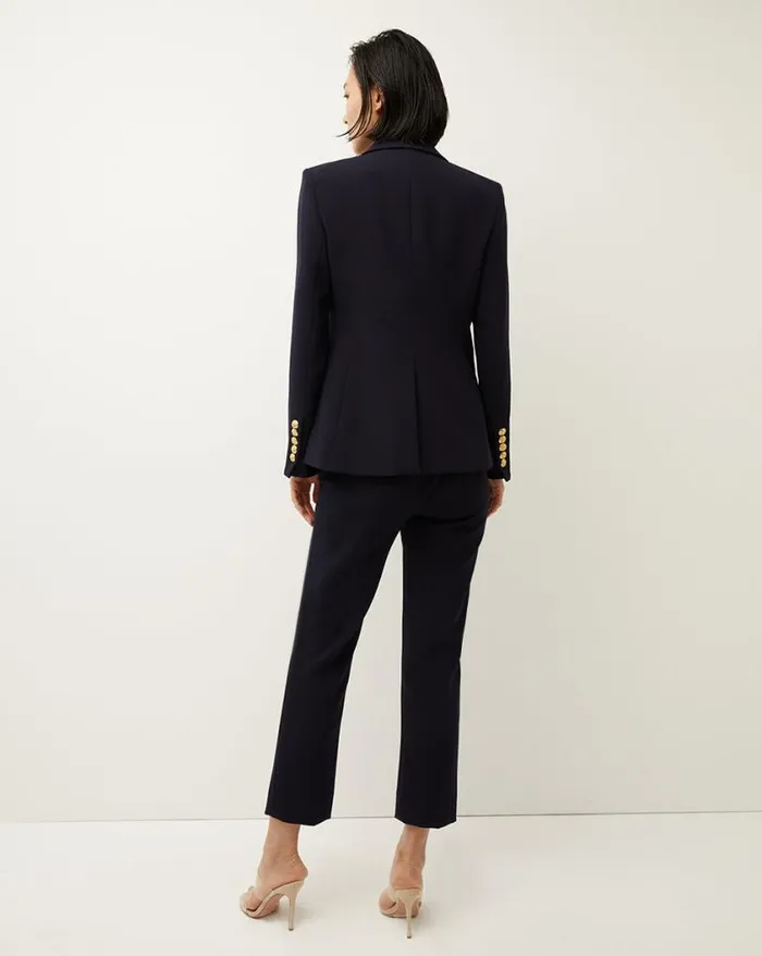 Jackets and Outerwear ShopJackets Veronica Beard Miller Dickey Jacket Black With Gold Buttons